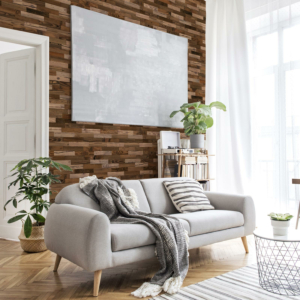 Spaltholzwand für dein Zuhause