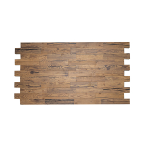 Rustikale Holzwand mit Spaltholz-Paneele