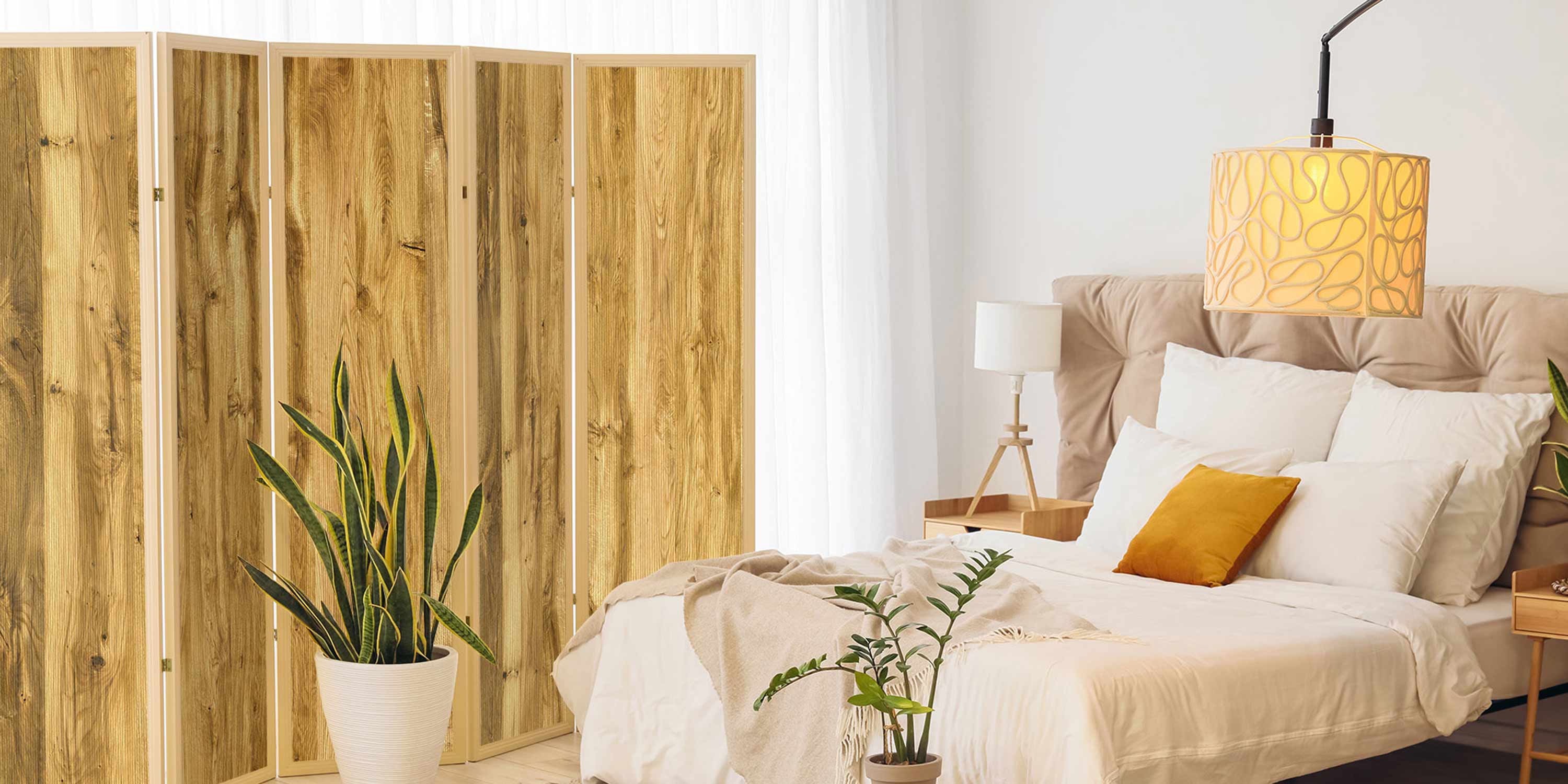 Holz Wandverkleidung für dein Schlafzimmer